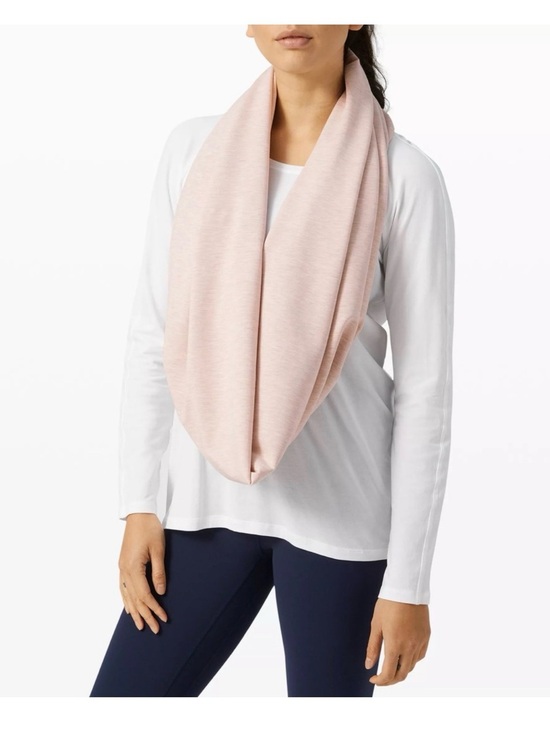 lululemon athletica Accessories - lululemon athletica Light Pink Infinity Scarf